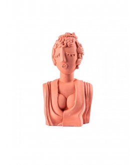 Magna Graecia Terracotta Bust Man - Seletti