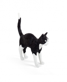 Cat Lamp - Jobby Black & White 