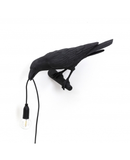 Bird Lamp Black Looking - Seletti