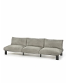 Bench Three Seater - Taupe Indoor