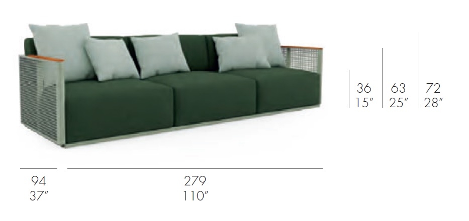 Sofá Bosc (3Plazas)