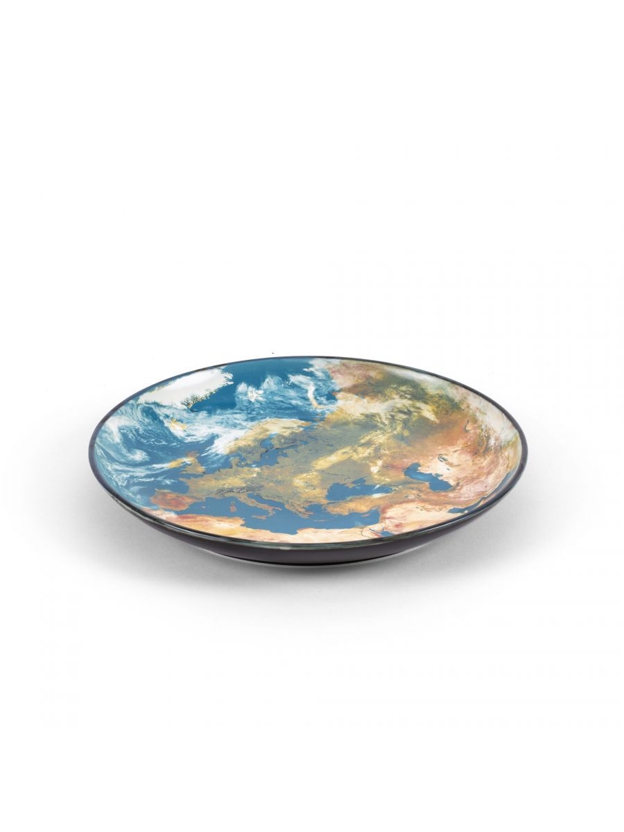Cosmic Diner Earth Europe Tray - Seletti