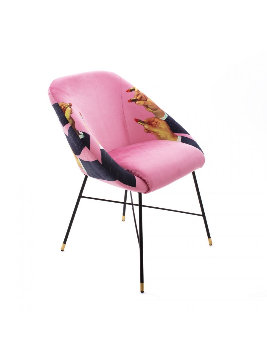 Toiletpaper Chair Lipsticks Pink - Seletti Toiletpaper Chair Lipsticks Pink - Seletti