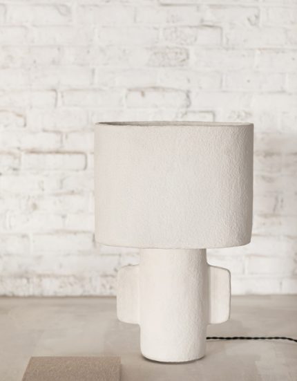 TABLE LAMP WHITE EARTH