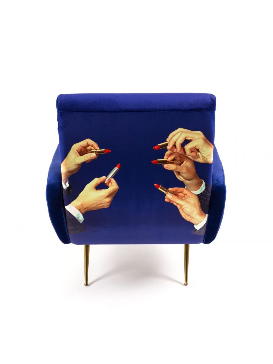 Toiletpaper Armchair Lipsticks - Seletti