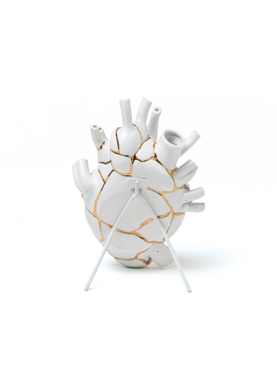 Love in Bloom Kintsugi  Vase Seletti