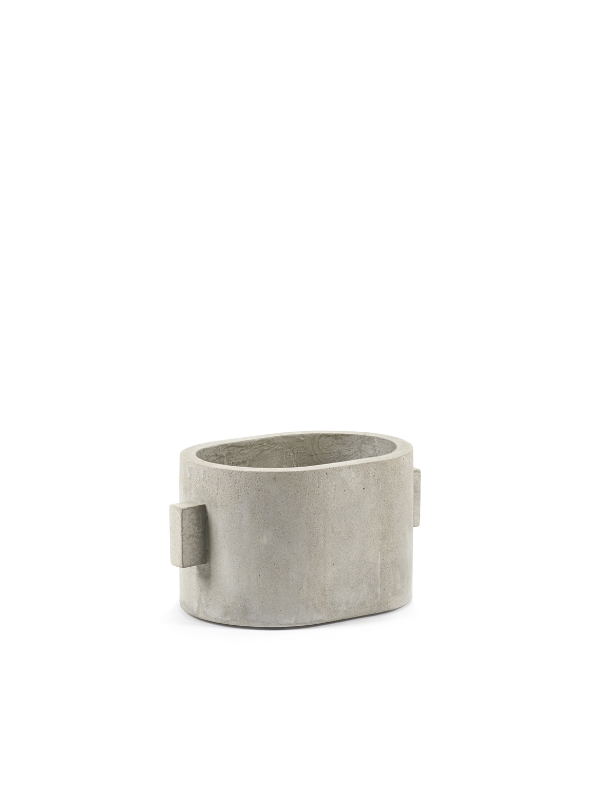 Flower Pot Oval S Gris - Serax