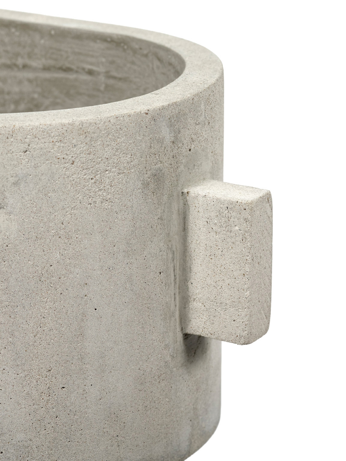 Flower Pot Oval S Gris - Serax