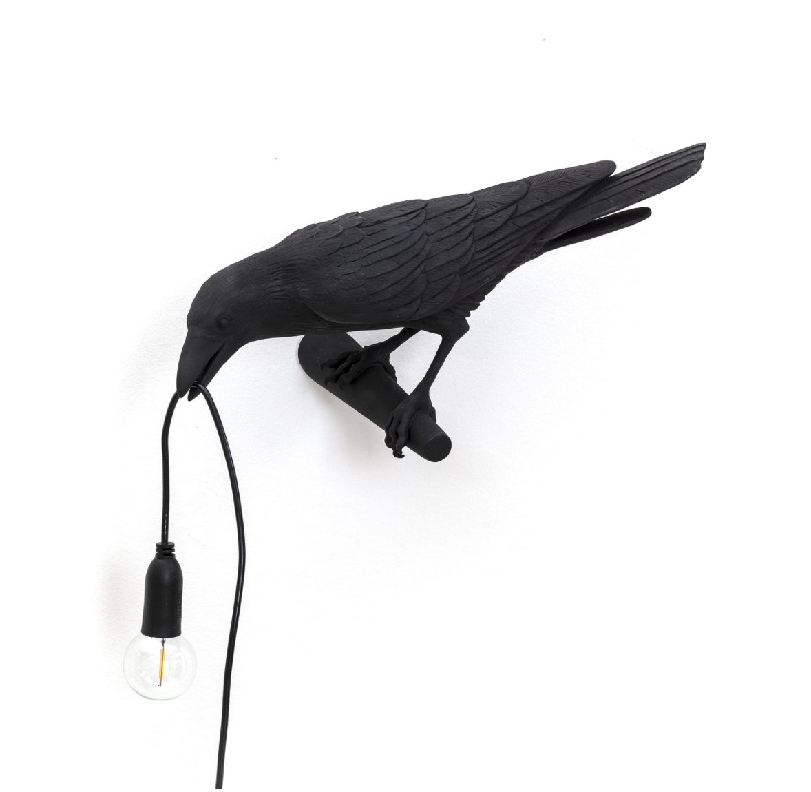 Bird Lamp Black Looking - Seletti Bird Lamp Black Looking - Seletti