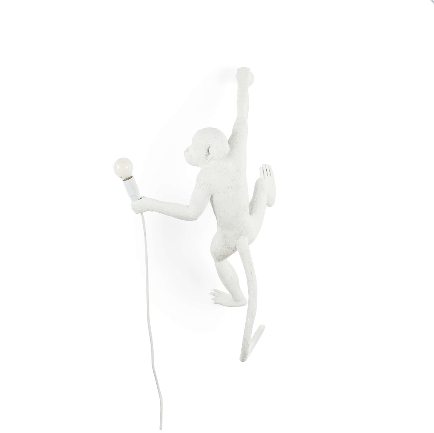 Monkey Lamp Hanging Version Right- Seletti