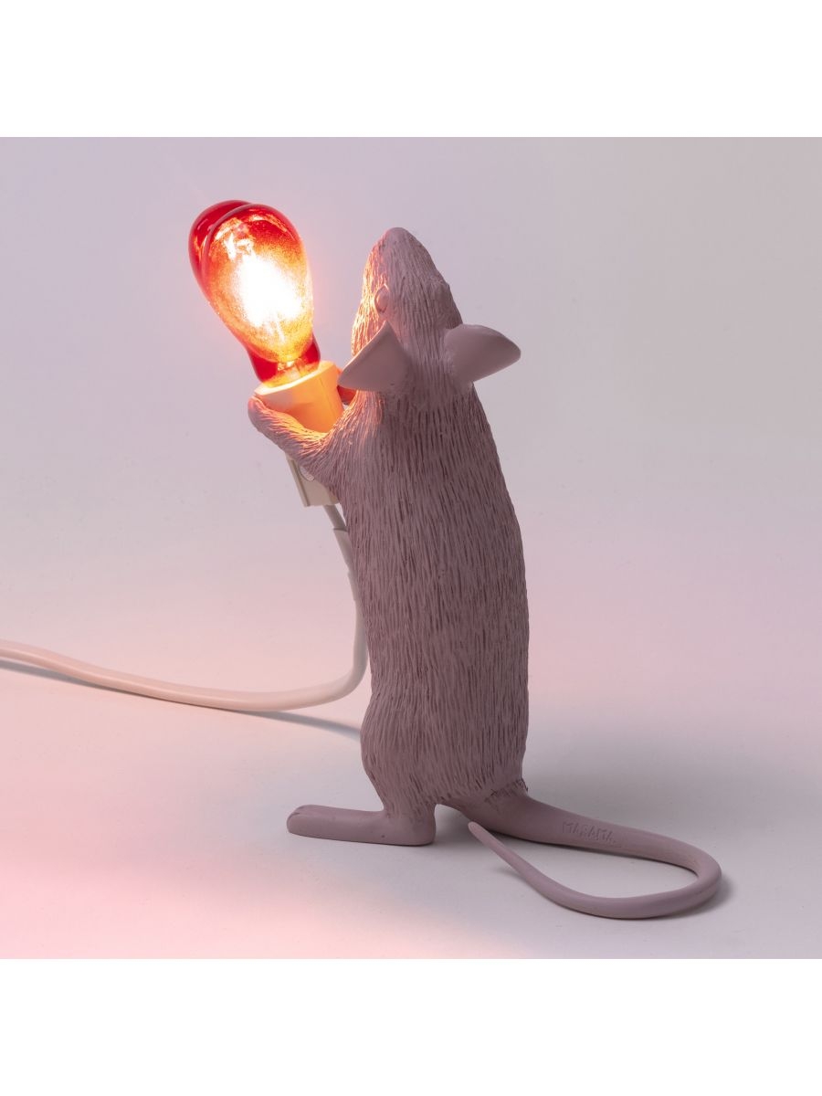 Mouse Lamp Love Edition - Sitting