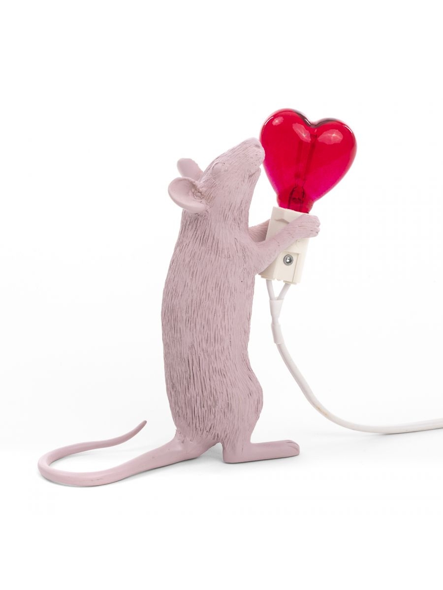 Mouse Lamp Love Edition - Sitting Mouse Lamp Love Edition - Sitting