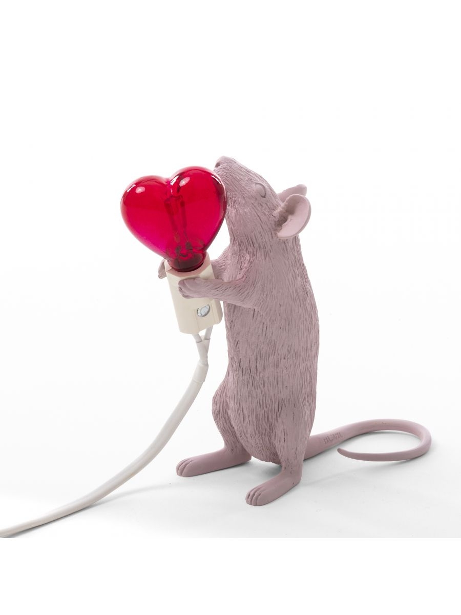 Mouse Lamp Love Edition - Sitting
