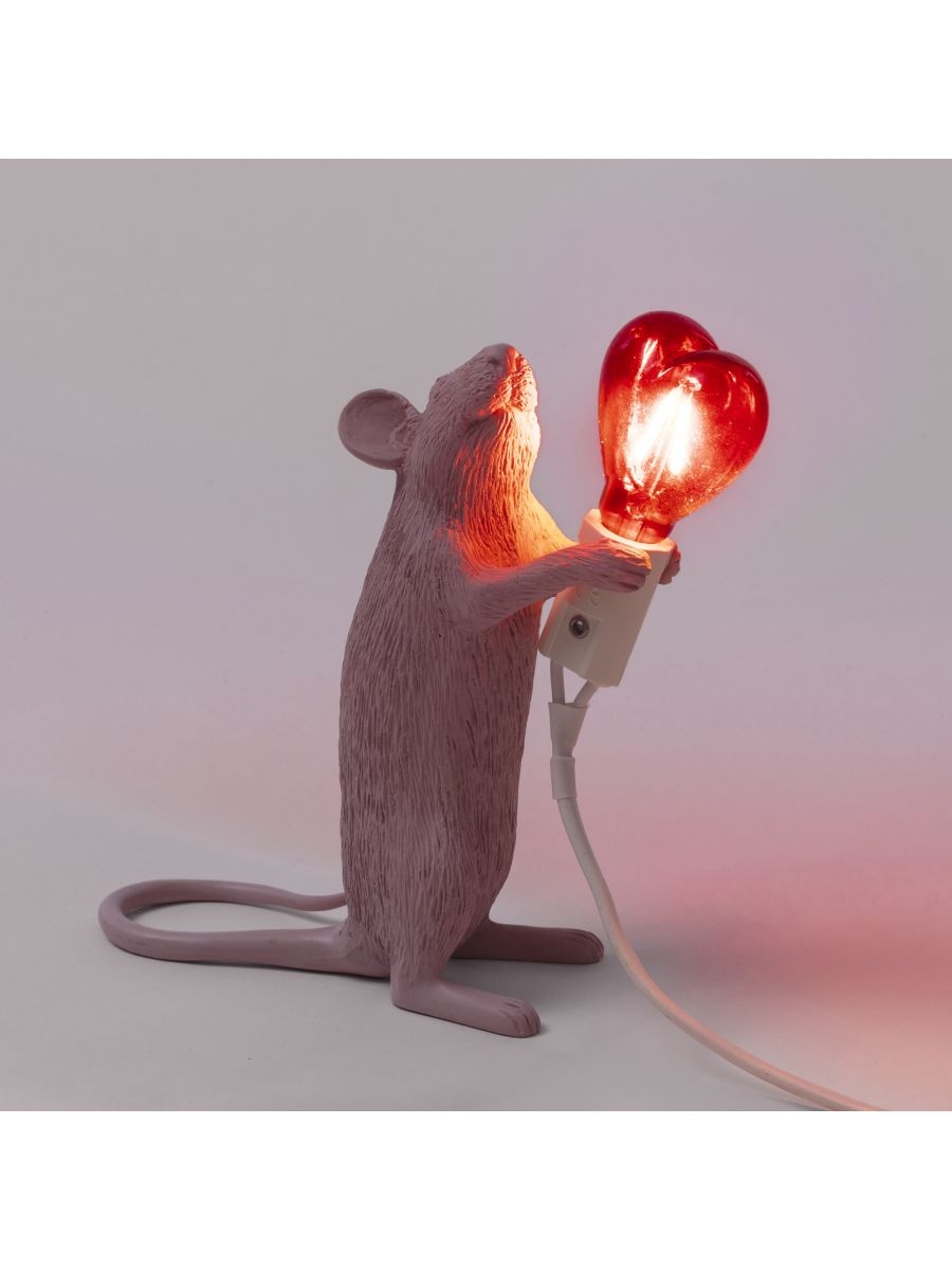 Mouse Lamp Love Edition - Sitting
