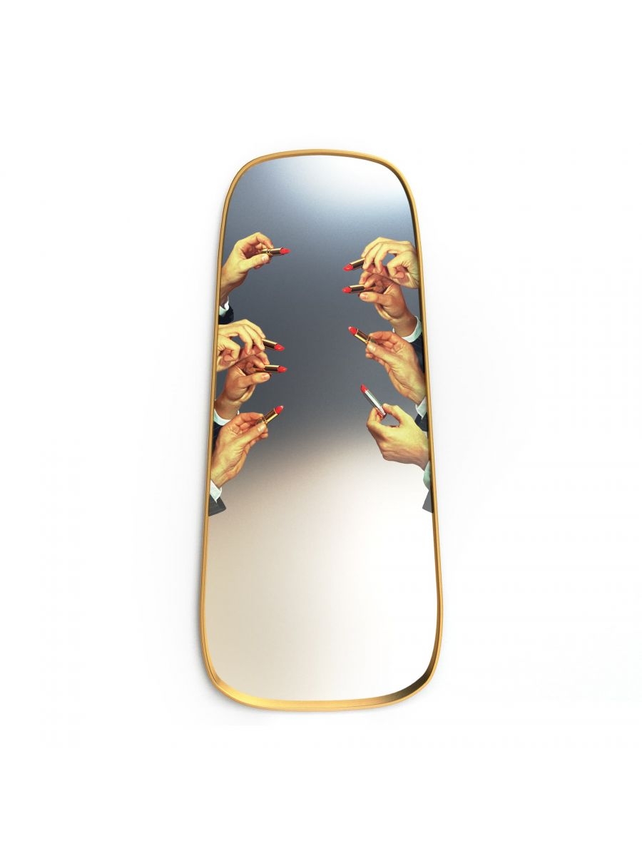 Mirror Gold Frame Lipsticks - Seletti Mirror Gold Frame Lipsticks - Seletti