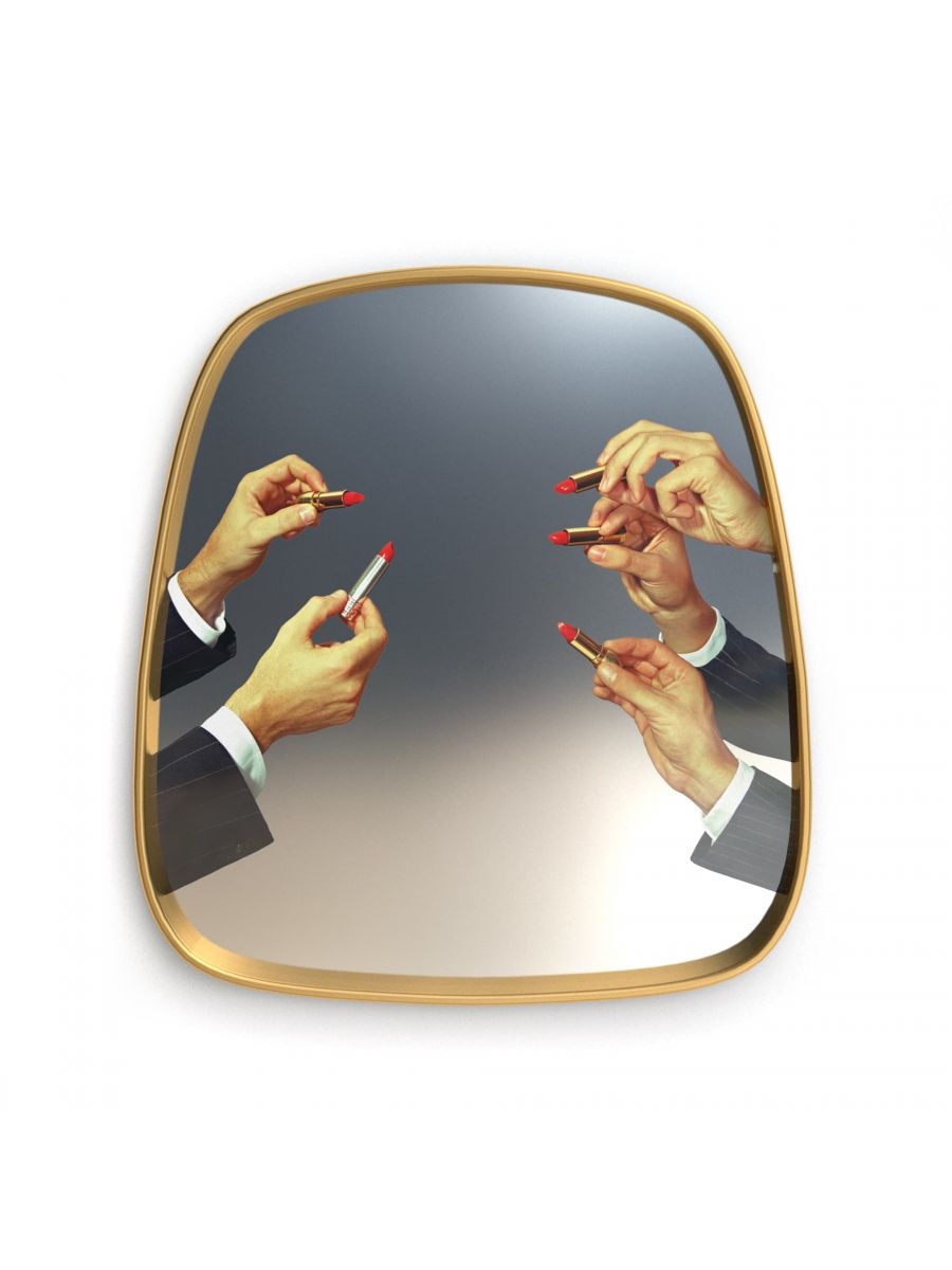 Mirror Gold Frame Lipsticks - Seletti Mirror Gold Frame Lipsticks - Seletti