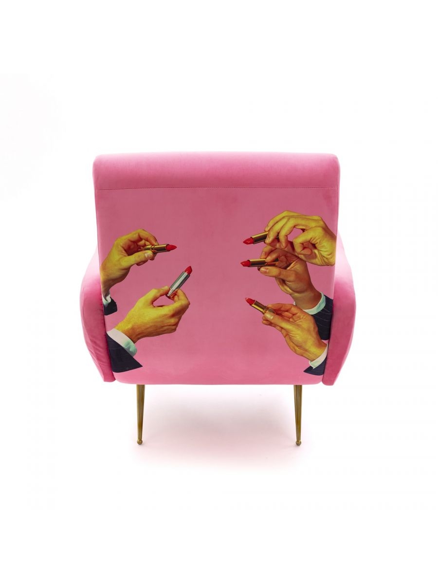 Armchair Lipsticks Pink - Seletti