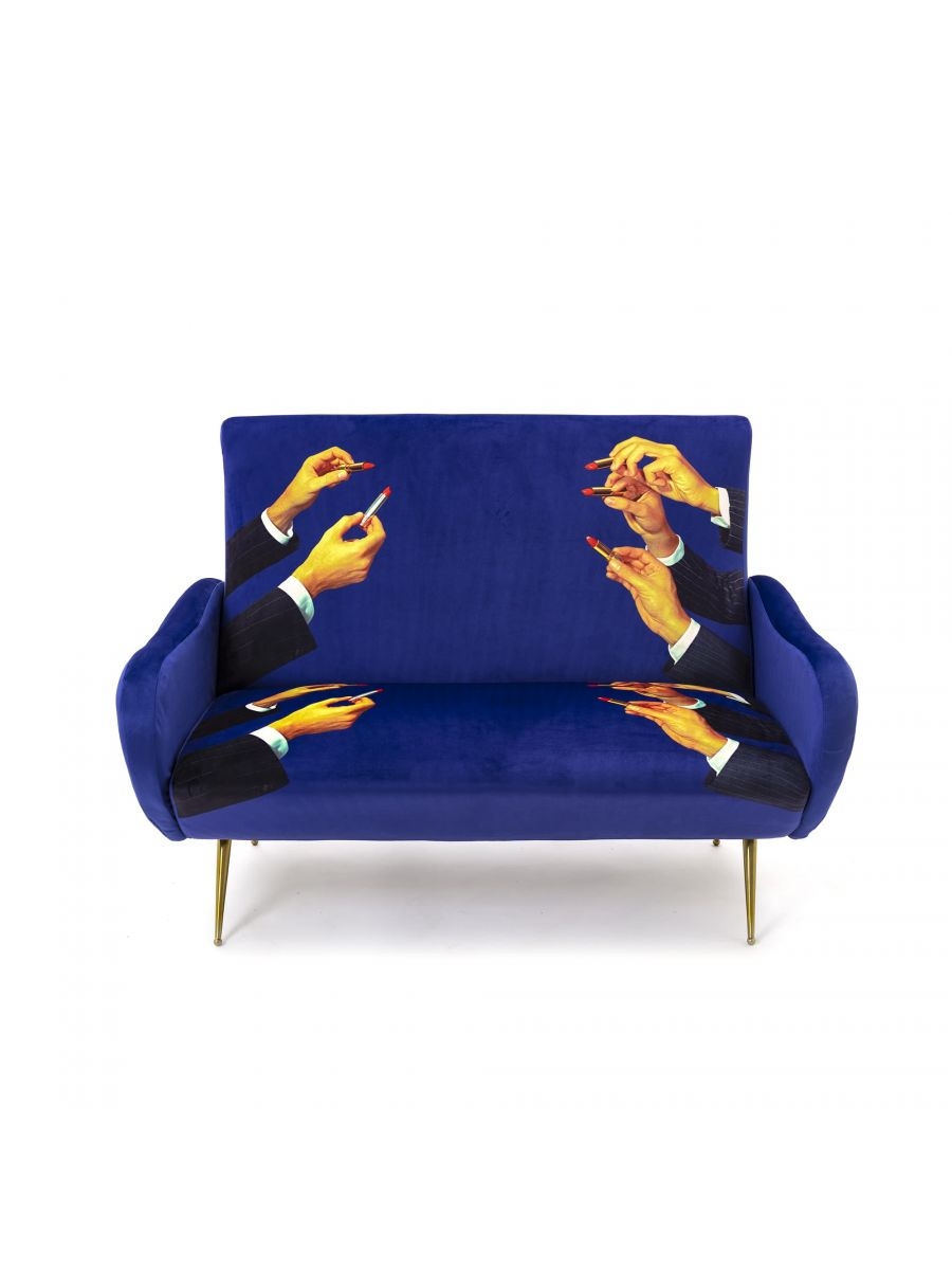 Sofa two seater Lipsticks - Seletti