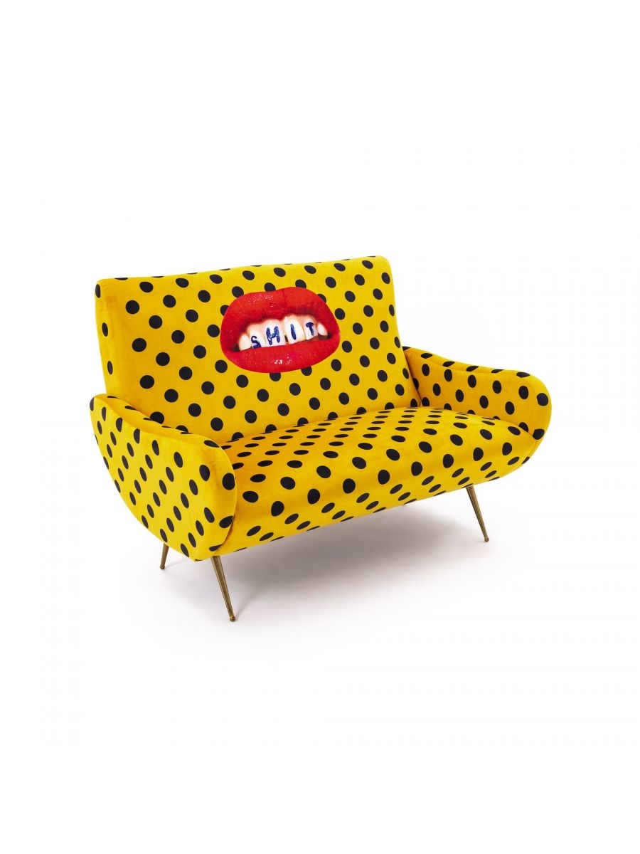Sofa two seater Shit - Seletti