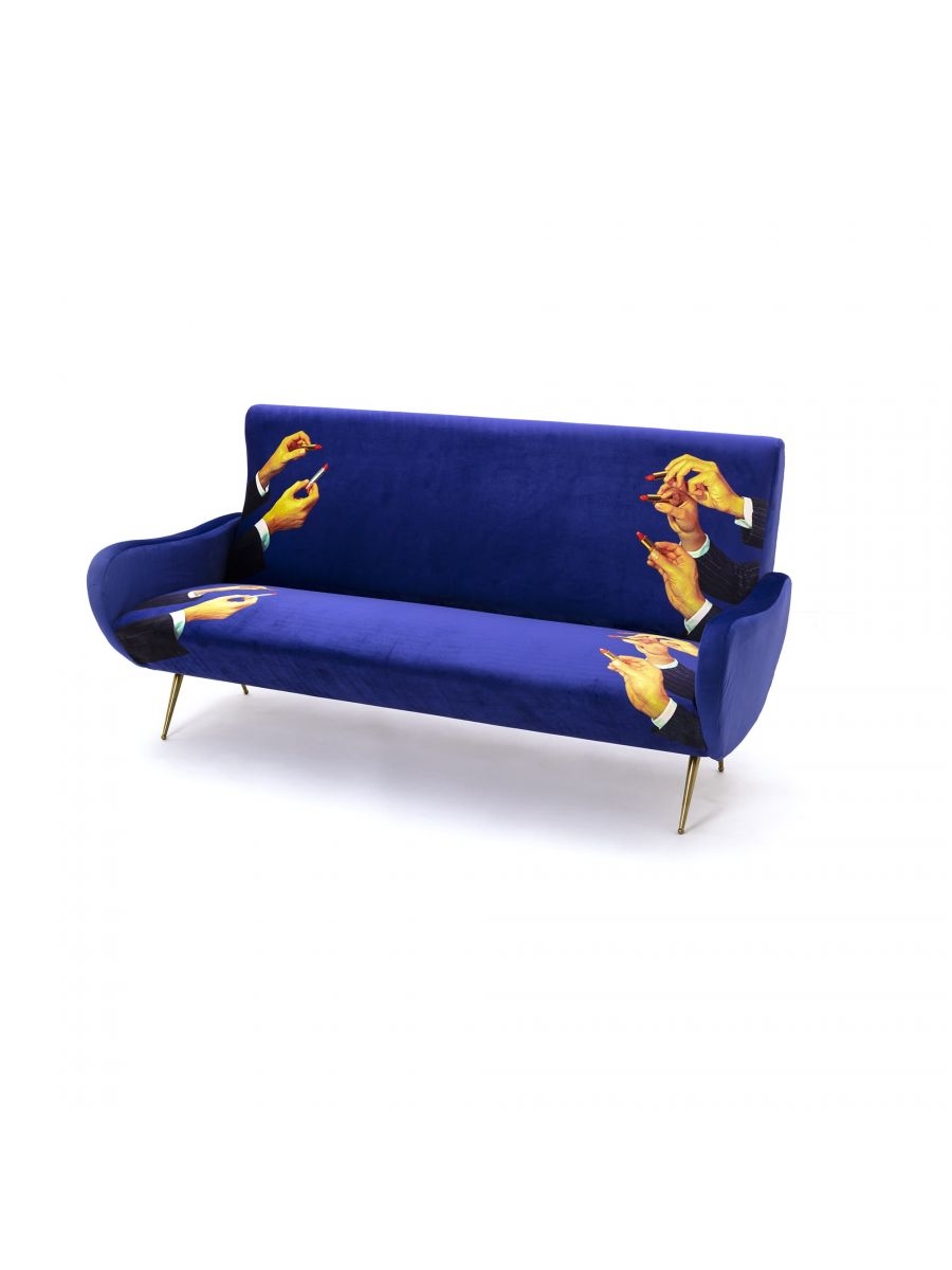 Sofa three seater Lipsticks - Seletti