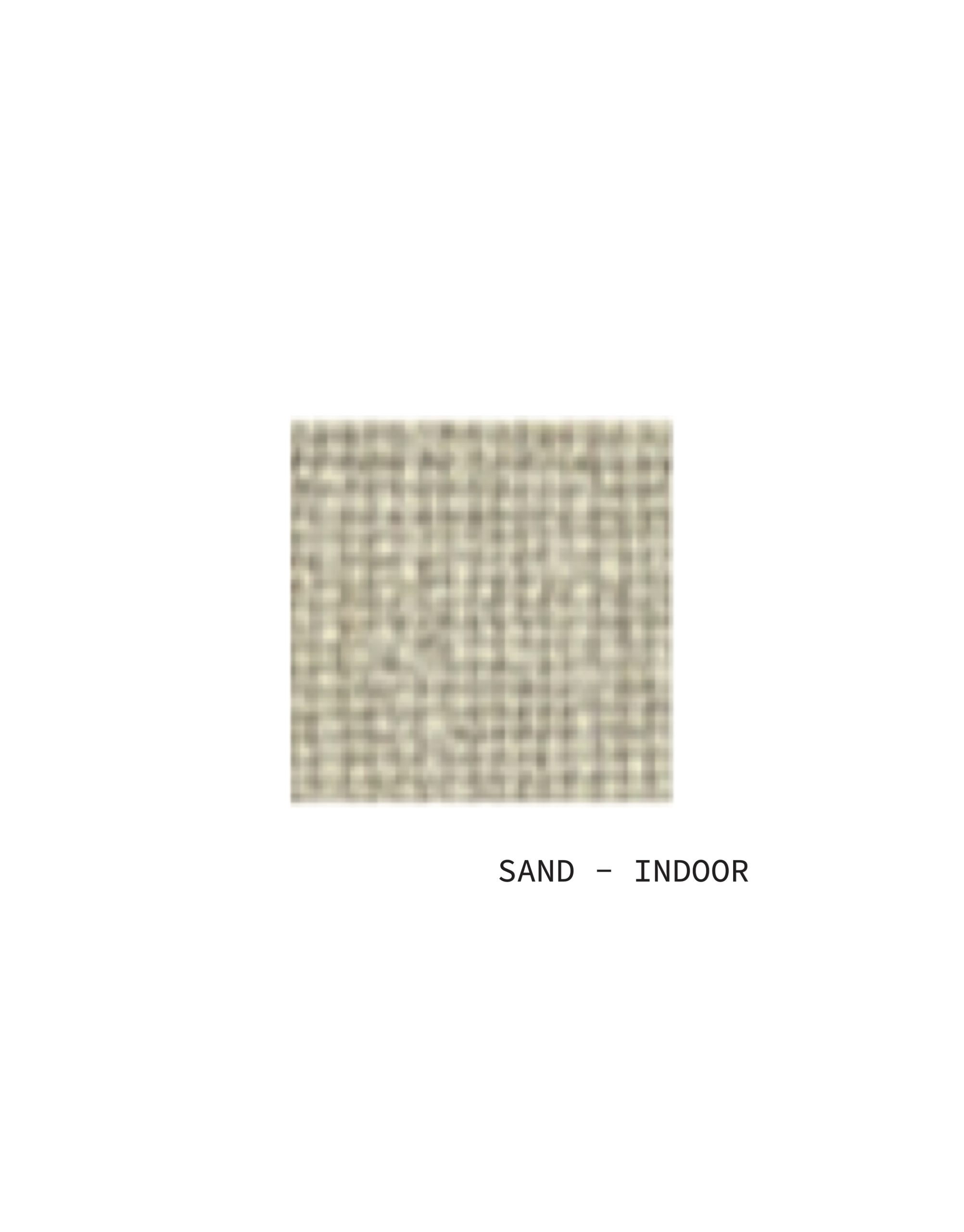 Bench Two Seater - Sand Indoor