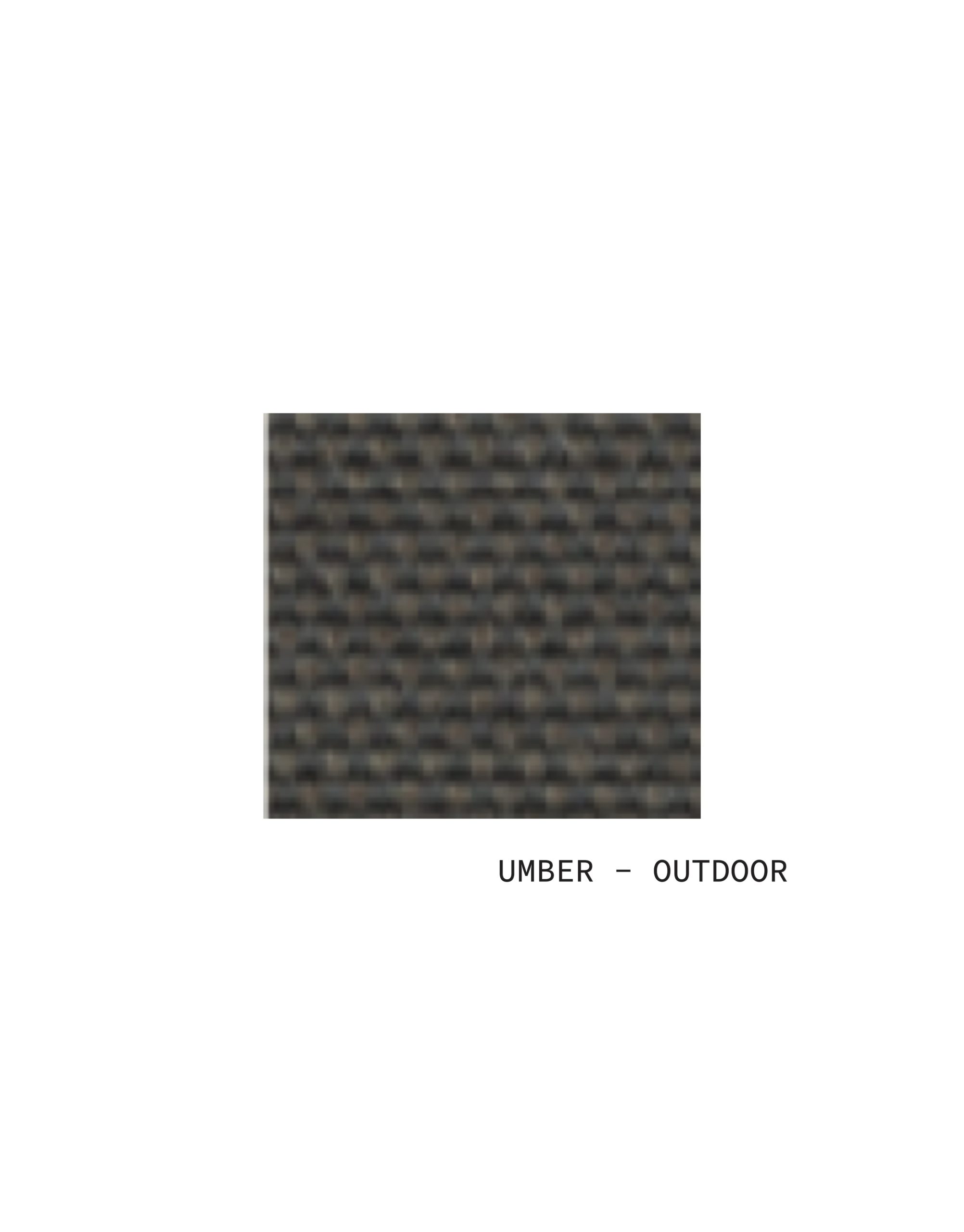 Bench Two Seater - Umber Outdoor
